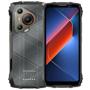  Téléphone robuste Blackview BL7000, 8 Go + 256 Go, écran 6,78 pouces, Android 15, MediaTek Dimensity 6300 Octa Core, réseau : 5G, NFC, OTG (noir) SB455B1321-20